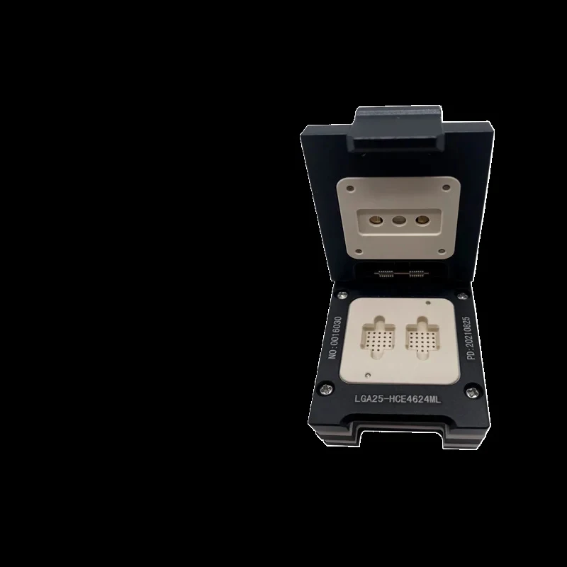 Lga25BGA Aging Flip-Flop Ic Burn-In Jig Chip Socket Base Test Stand