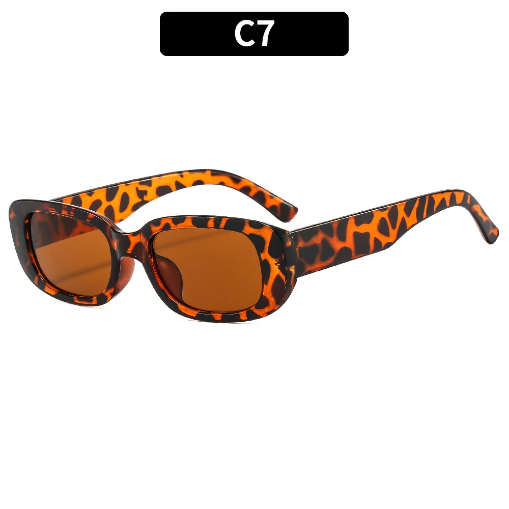 Small Rectangle glasses Women Oval Vintage Brand Designer Square Glasses For Women Shades Female Eyewear Anti-glare image 3
