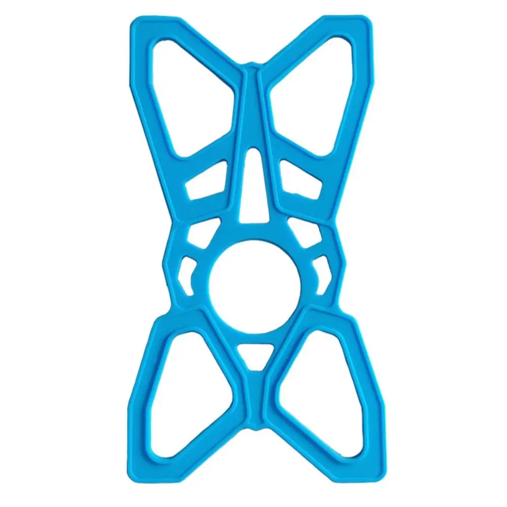 Elastic Mobile Phone Holder Mobile Phone Fasten Rubber Band Fix Belt Protective Mesh Silicone 3 Colors Mobile Phone Mount Cradle