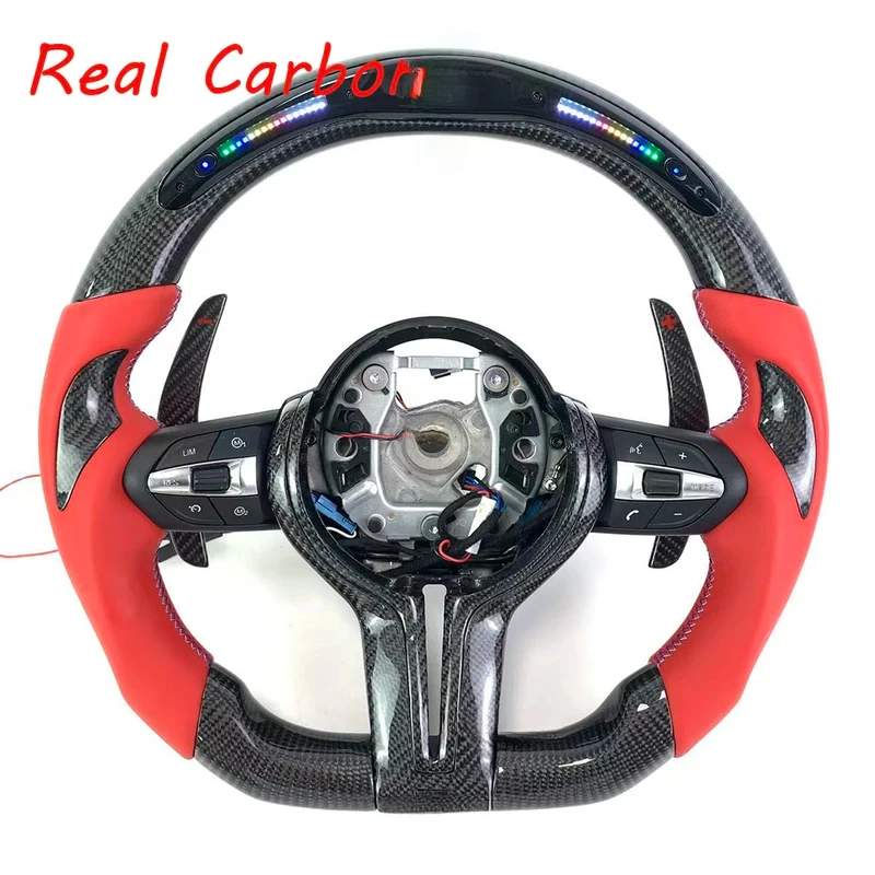

For BMW Performance Forged Carbon Fiber Steering Wheel - Designed for F20, G20 & M Models
