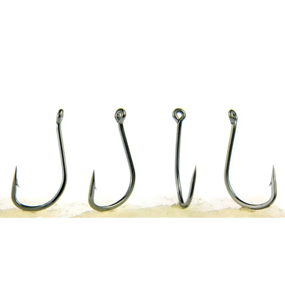 Hook High Carbon Steel Carp Fishing Fishing Hooks Pack Bait Hook Fish Hook Box Barbed Fishing Hook Circle Hooks Fishing Hooks