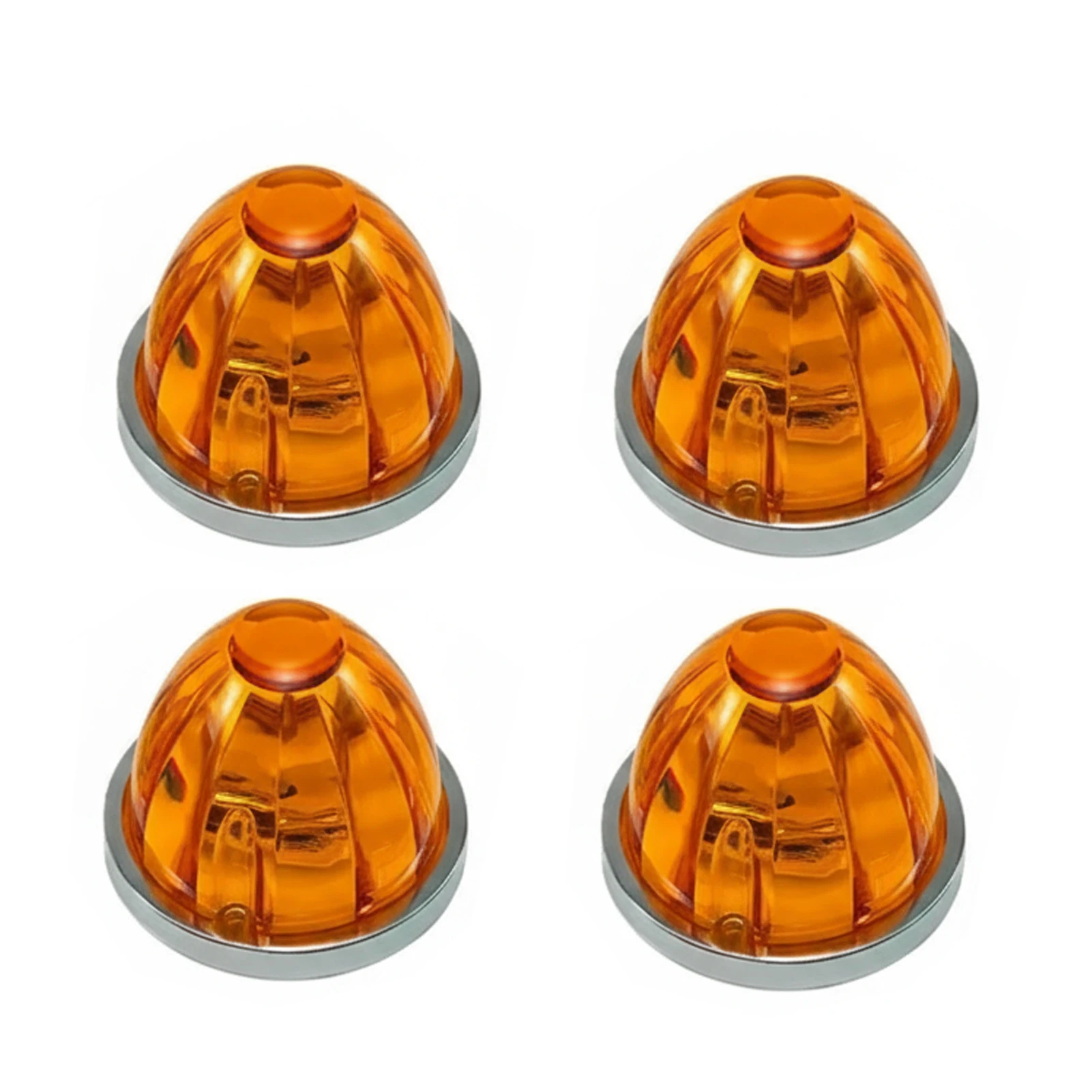 Truck LED Side Marker Light Double Face Indicator Turn Signal Light Rear Stop Warning Lamp For Car Trailer Lorry Van RV