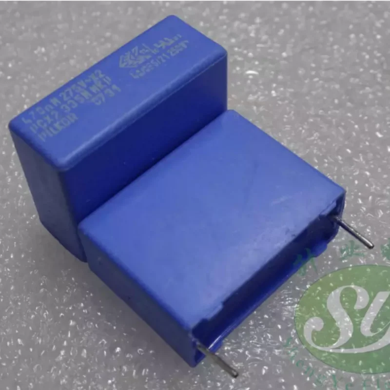 10pcs-100pcs PILKOR 0.47uf/275vAC 470nf u47 474 brand new film capacitor 22MM