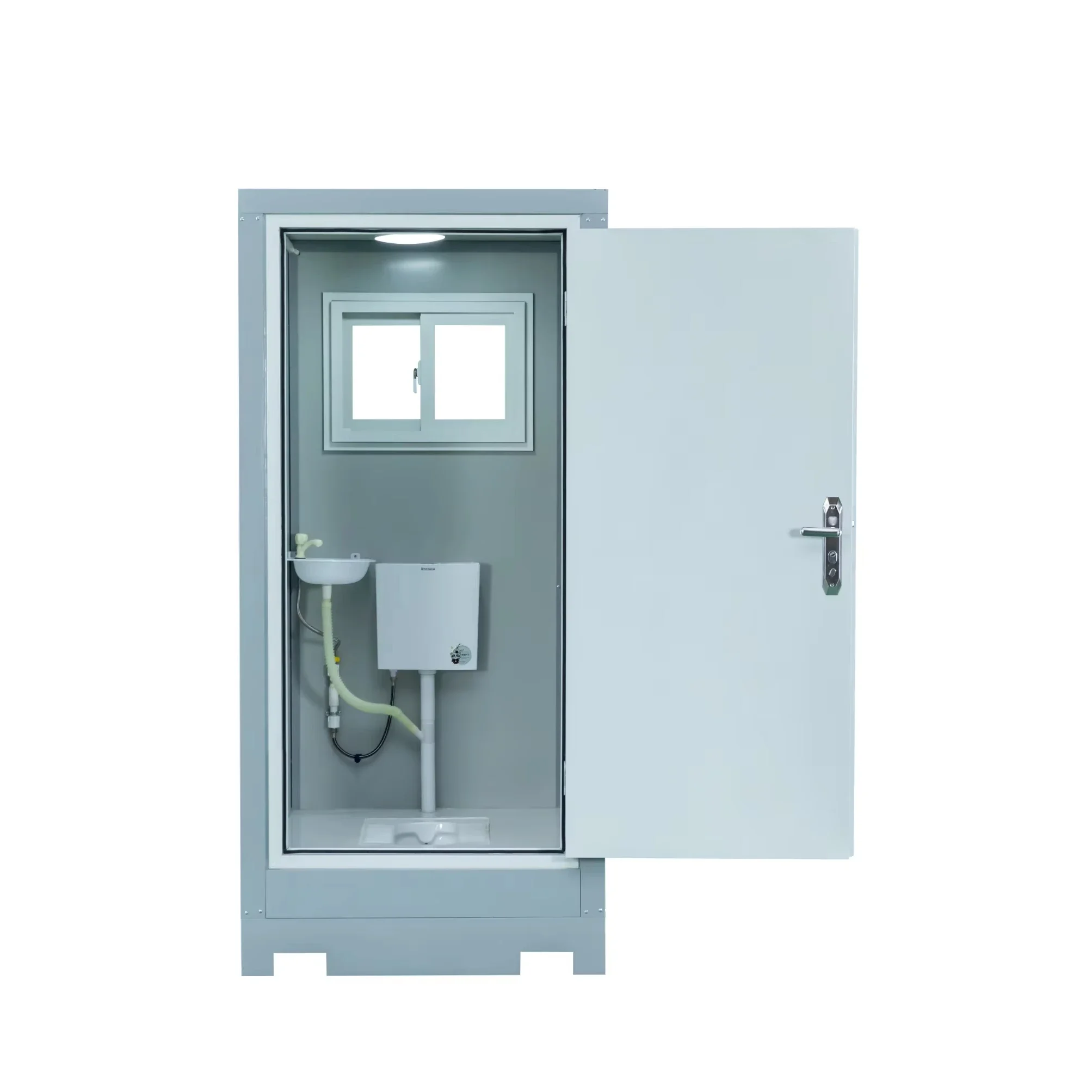2026 Industrial Ready Made Prefabricated Modern Breathable Mobile Restroom Container Double Toilet Shower for Outdoor Bathroompr