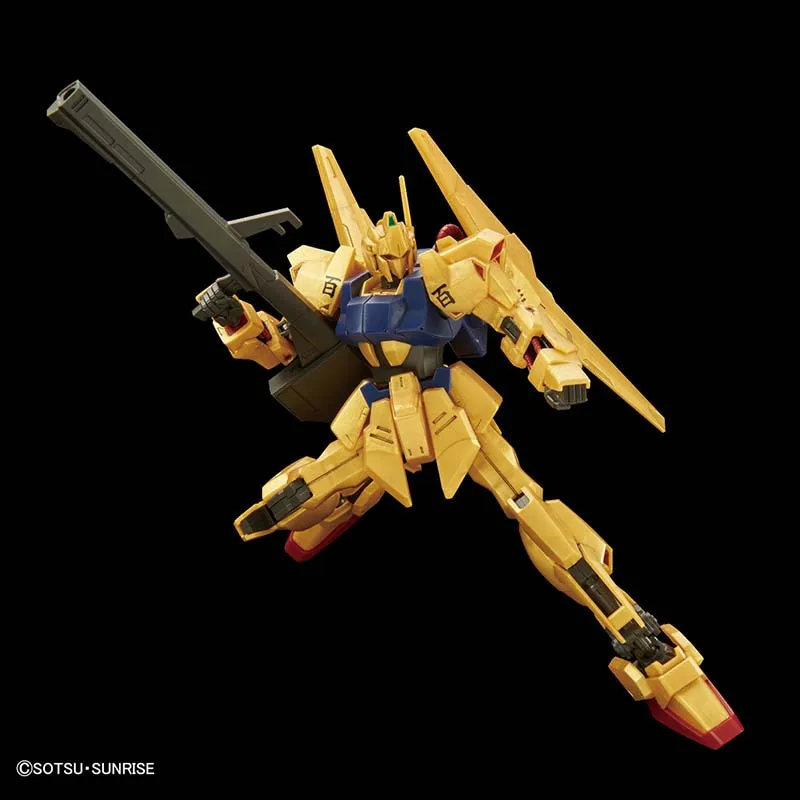 Bandai Figura Gundam Modelo Kit Anime Figuras HG 1/144 MSN-00100 Hyaku Shiki Gunpla Action Figure Brinquedos Para Meninos Presentes das crianças