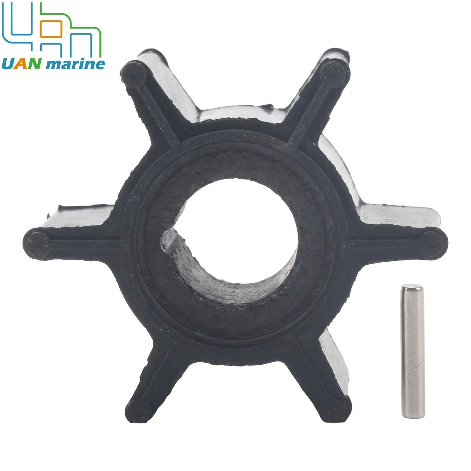 

For Tohatsu 2 2.5 3.5 4 5 6 HP 2 4 Stroke Outboard Water Pump Impeller w/ Key Motors Engine 369-65021-1 369-65021-1 369-65021-0