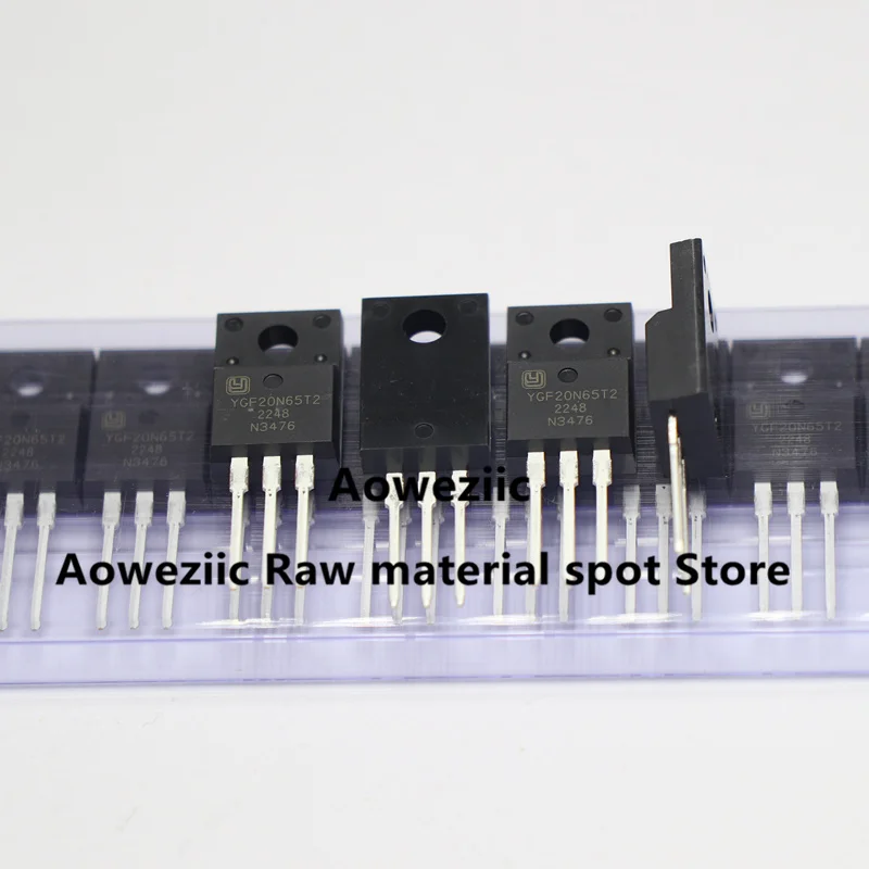 Aoweziic  2022+   100% New  Original  YGF20N65T2  TO-220F  IGBT  20A   650V