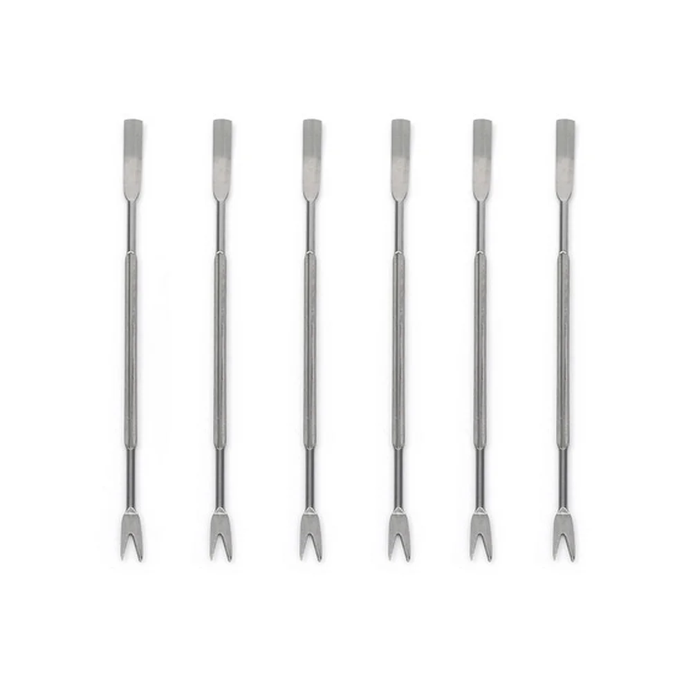 

6pcs Seafood Tool Set Crab Cracker Kit Stainless Steel Lobster Opener For Shellfish Crab Nuts Seafood Picks Forks Kitchen Bar