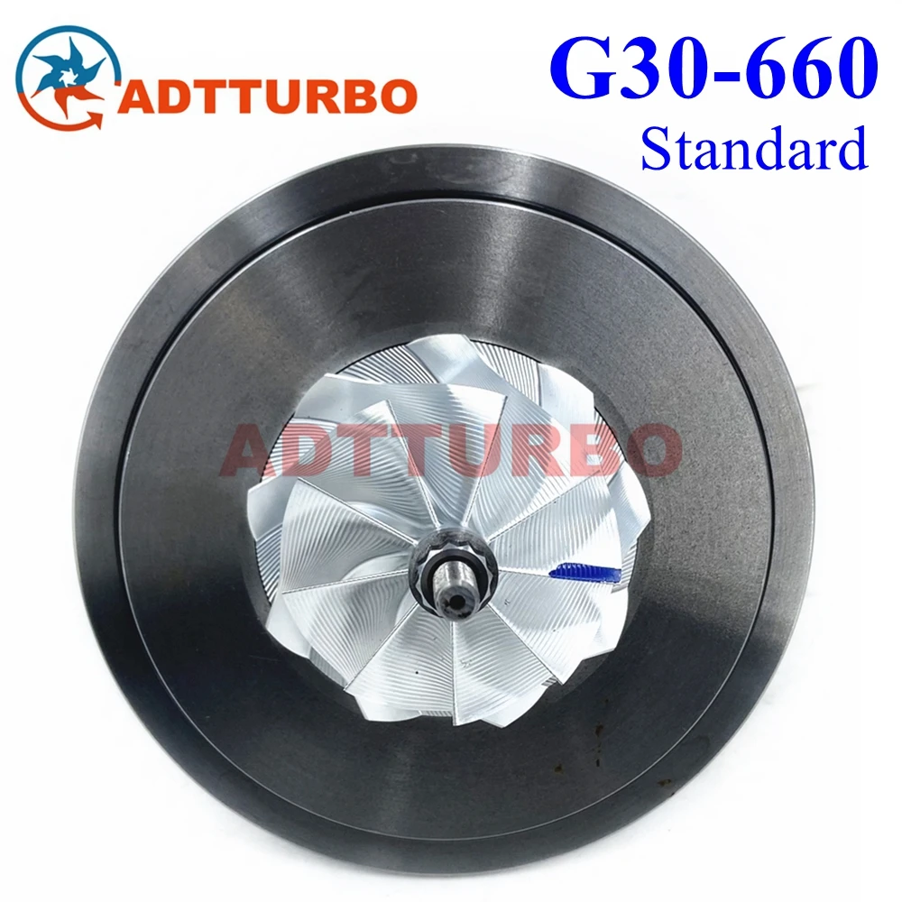 

G30-660 G-Series 54mm G30 660 880704-5002s 880704-5003s 880693-5001s Turbo Cartridge CHRA Ceramic Dual Ball Bearing Billet Wheel