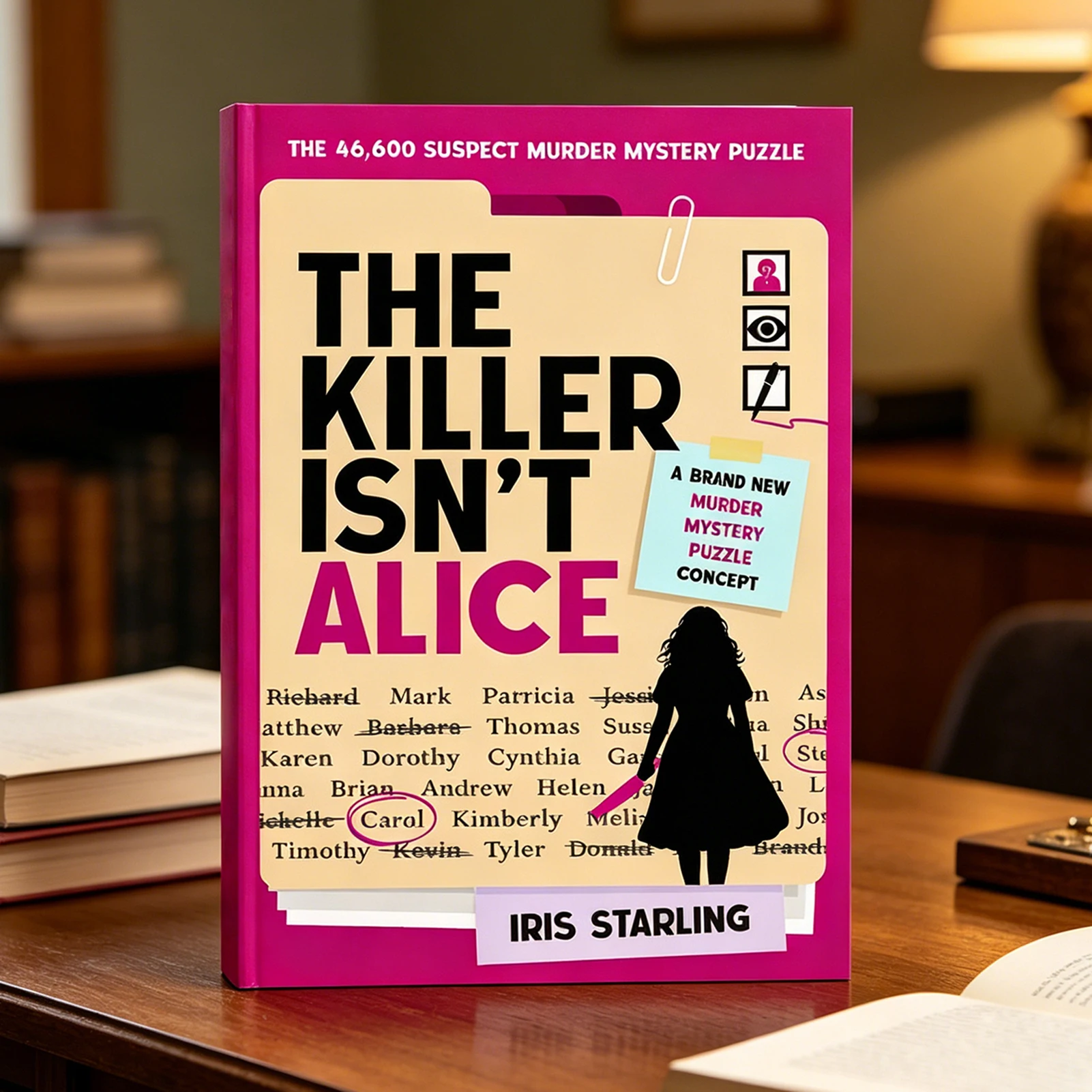 The Killer Isn't Alice: The 46,600 Suspect Murder Mystery Puzzle Test Your Detective Skills in The Murder Puzzle Book Sensation
