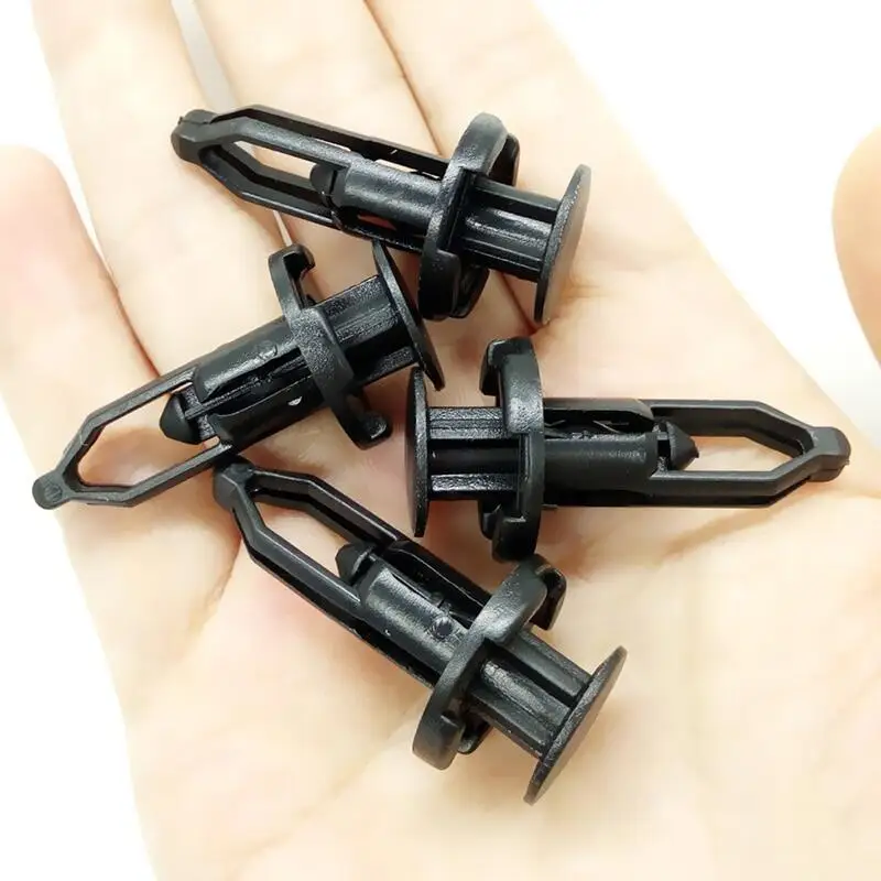 50/100 Pcs//200pcs Car Fastener Clips Fender Bumper Rear Cover Push-Type Clamp Plastic Fixed Clip Fasteners For Toyota 52161-160