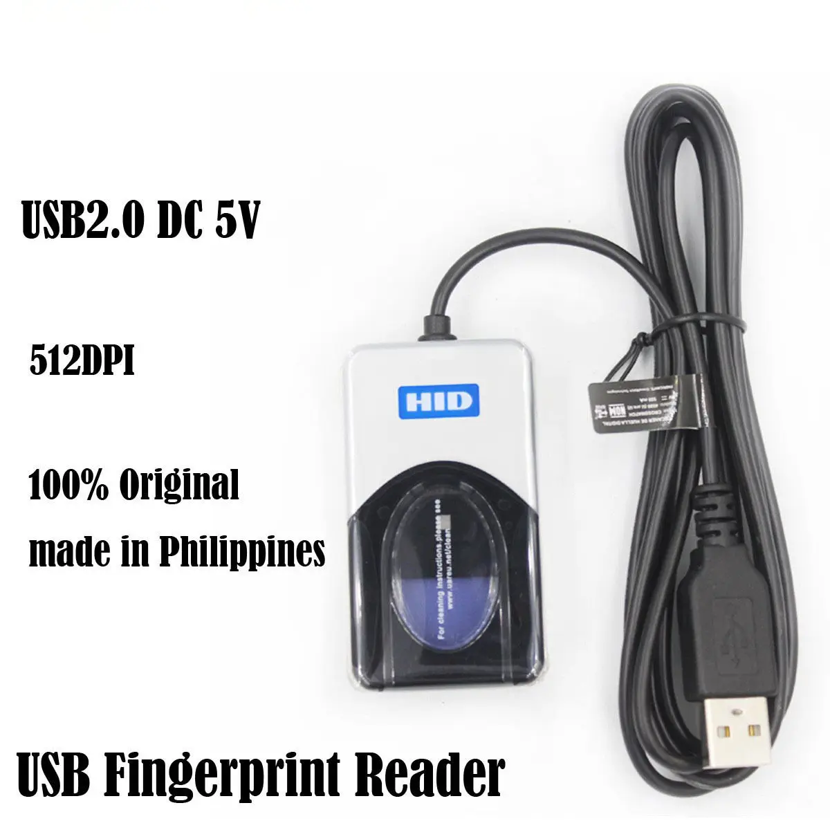URU4500 USB Fingerprint collector Reader Biometric Fingerprint Scanner U Are U 4500 Authentication DigitalPersona Original