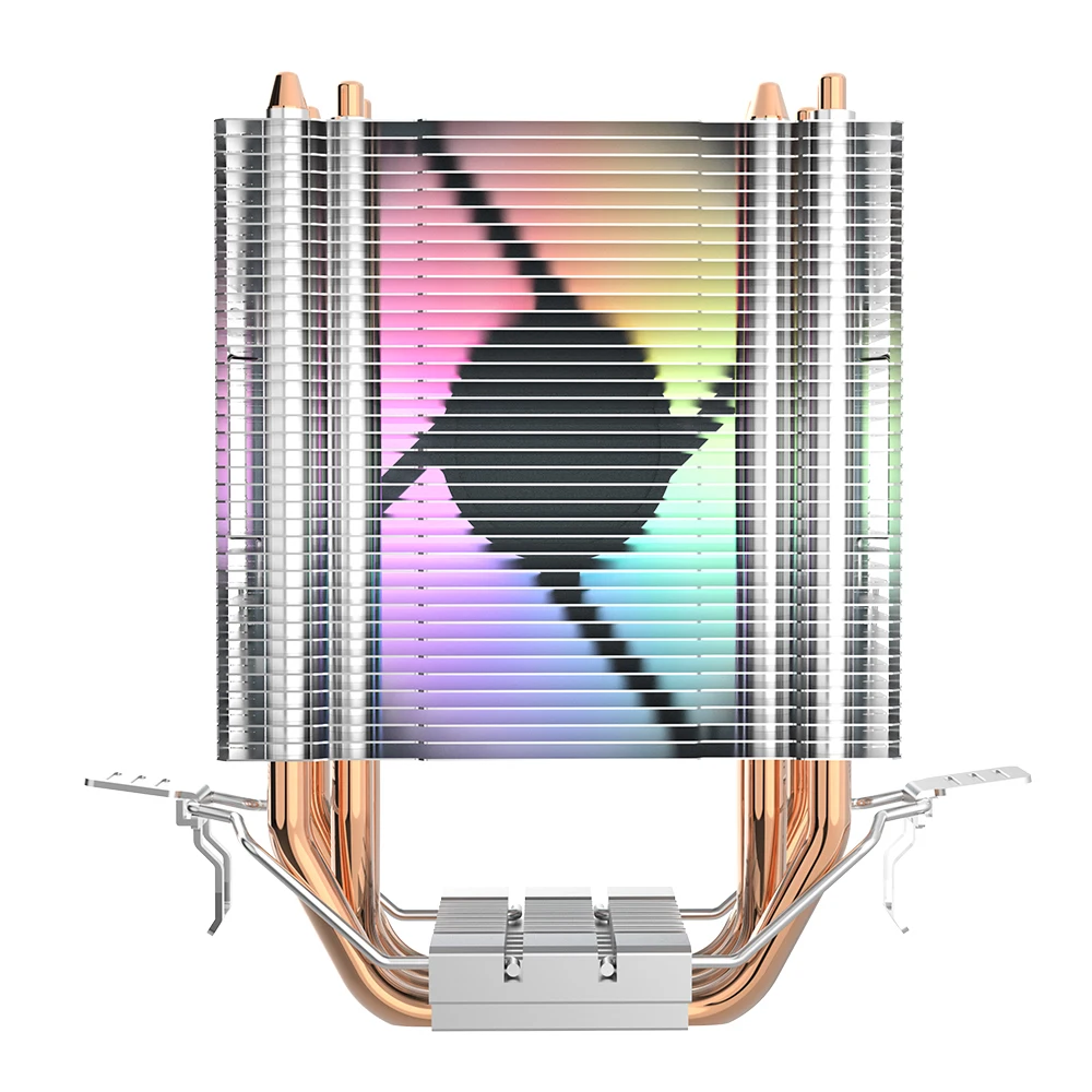 Aigo Air CPU Cooler Cooling Fan Quiet Ventilador 4 Heat Pipes Radiator Intel LGA 1150 1151 1155 1700 775 1200 AMD AM3 AM4 AM5
