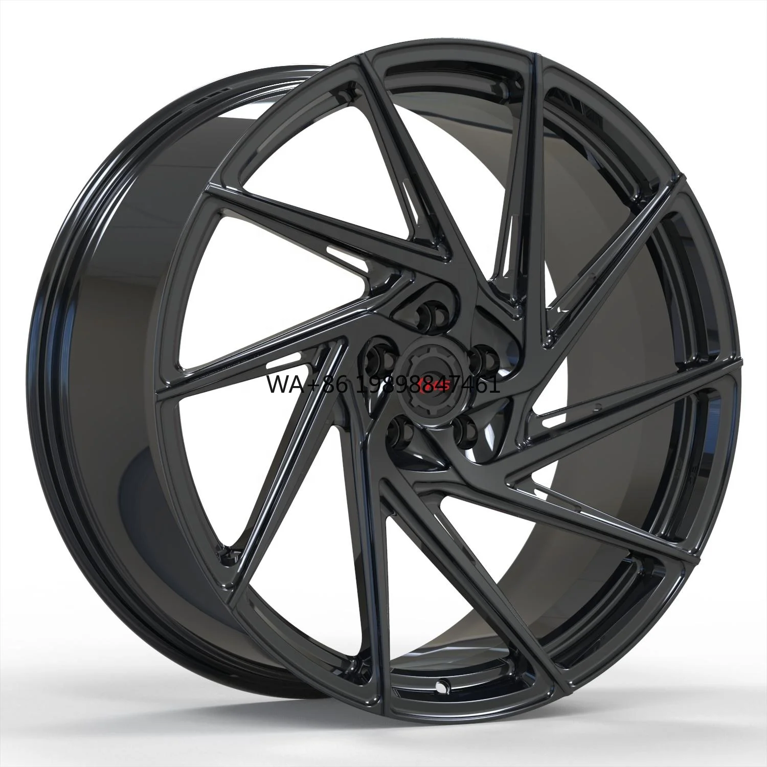 HS 16 17 18 19 polegadas 5x112 5x120 aro de rodas de liga forjada monobloco para BMW IX