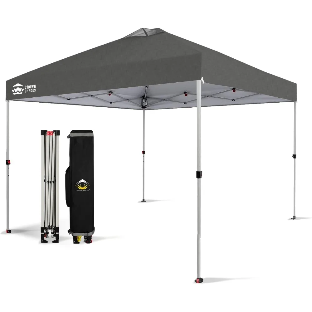 

10x10 Pop Up Canopy - Beach Tent with One Push Setup - Easy Outdoor Sun Shade Shelter for Events, Parties - Gazebo with STO-N-G