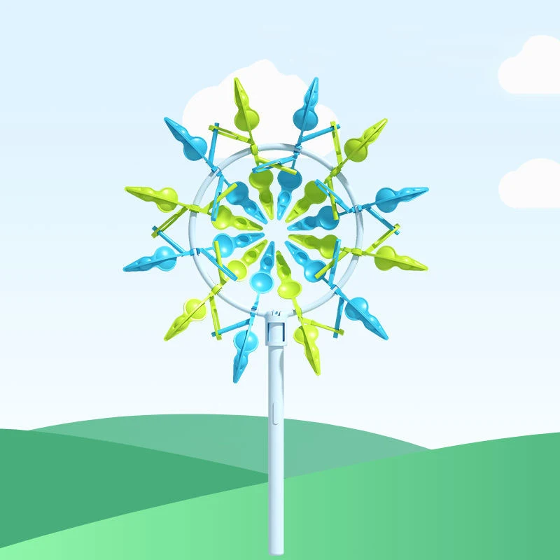 3D Rabanete Windmill Brinquedos para Crianças, Rotação Pinwheels, Jardim Colorido, Flores Divertidas, Presentes Criativos, Novo