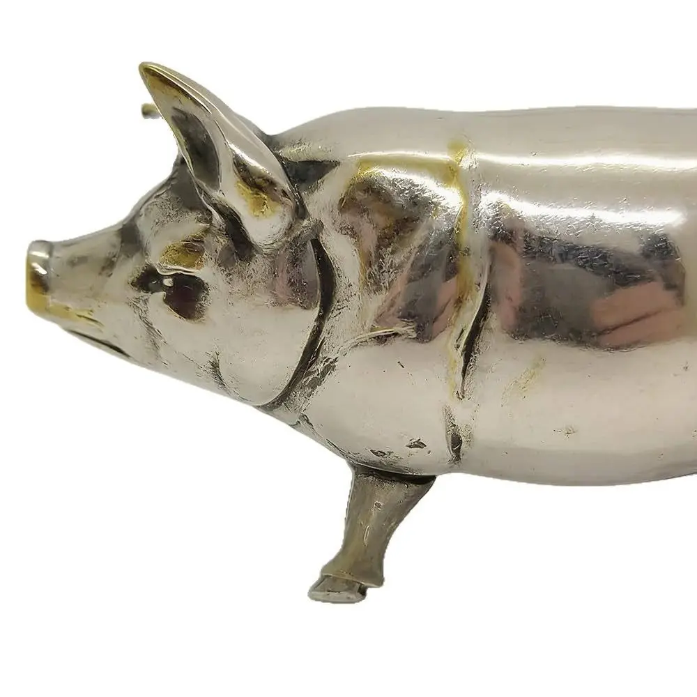 Tape Measure Antique Pig Mini Tape Measure Retro Metal Measuring Tape Small Ruler For Home Sewing Craft Desk Decor Vintage Gift