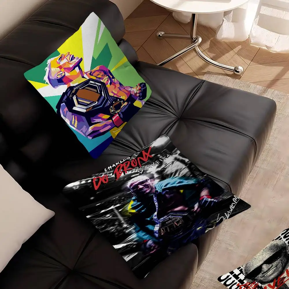 Athlete C-Charles O-Oliveira Lucky Dragon pillow cover sofa cushion cover home room decoration children gift