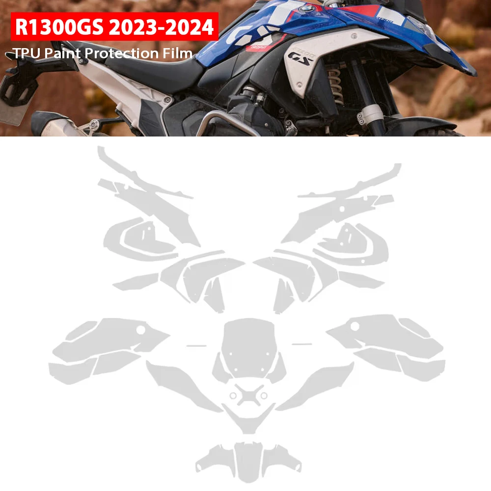 

2023-2024 R1300GS TPU Paint Protection Film For BMW R 1300 GS R1300 GS PPF Motorcycle Sticker Protective Transparent Body Kit