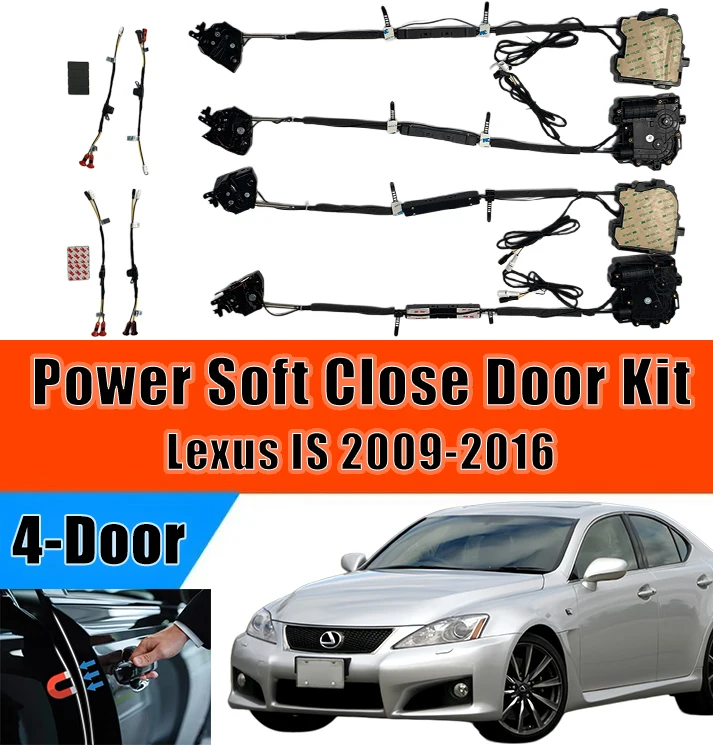 Xcar for Lexus IS 2009-2016 Car OEM Automatic Soft Close Door Electric Suction Kit Auto Power Closing