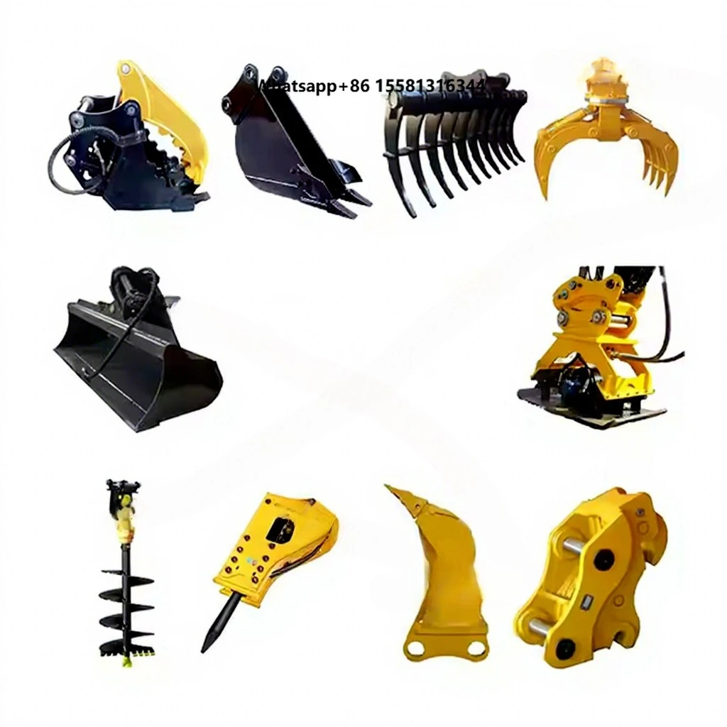 Excavator Mini Attachment Spare Parts Excavator Tilting Bucket Accessory