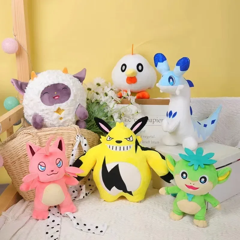 Palworld Plush Toy Chikipi Tanzee Cattiva Lamball Chikipi Chillet Grizzbolt Pengullet Doll Stuffed Toys Boys Girls Gifts