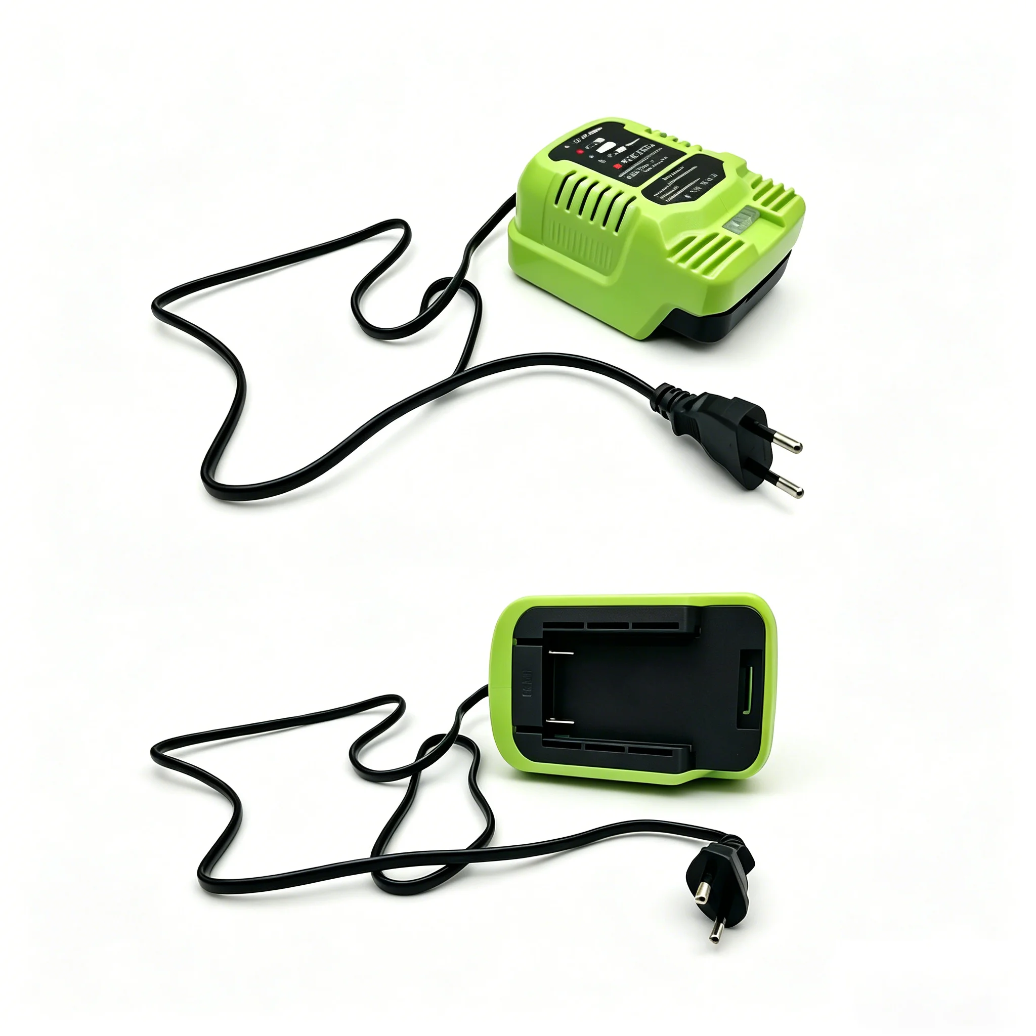 100-240V Lithium Battery Fast Charger Mini Power Tool Accessories for Greenworks 40V Lithium Battery EU Plug Model 29462 29472