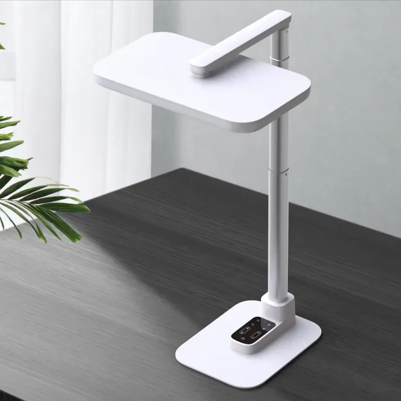 24W LED Desk Lamp with Motion Sensor Auto Brightness Adjustment Height Adjustable Task Light for Home Office Study Reading