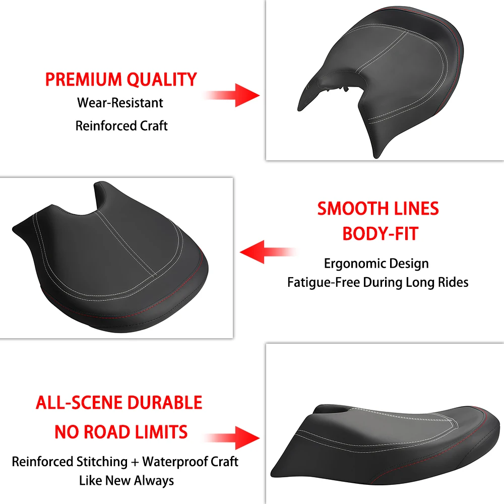 219400795 Motorcycle New Fit For BRP Can-Am Ryker 600 Ryker900 2019 - 2024 Comfort Driver Seat Cover Cushion Saddle Accessory view 4
