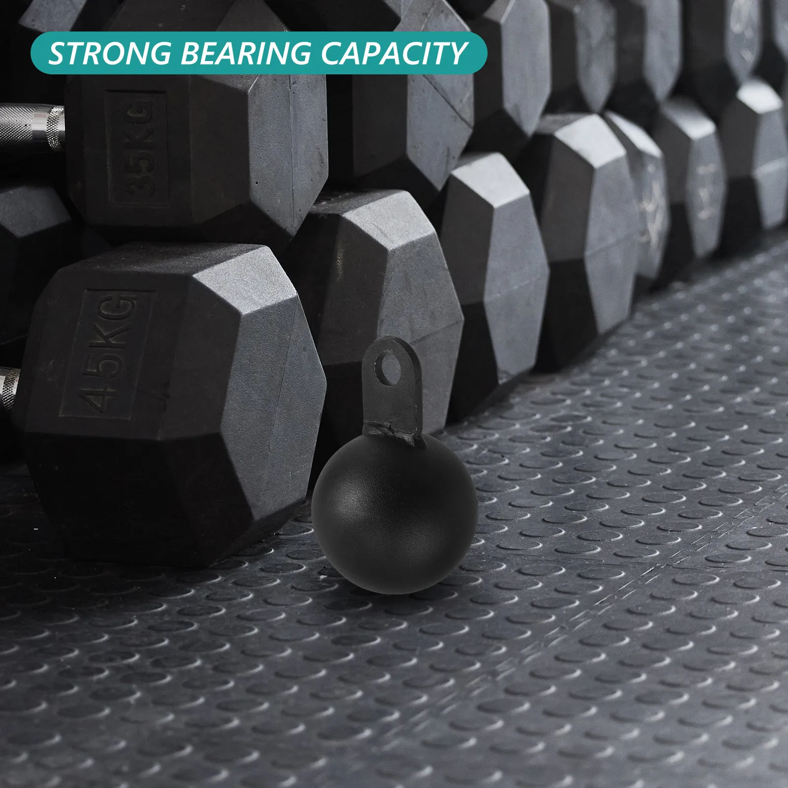 Rowing Machine Barbell Handle Multiposition Strength Training Adjustable Pulley Handle DIY Fitness Equipment