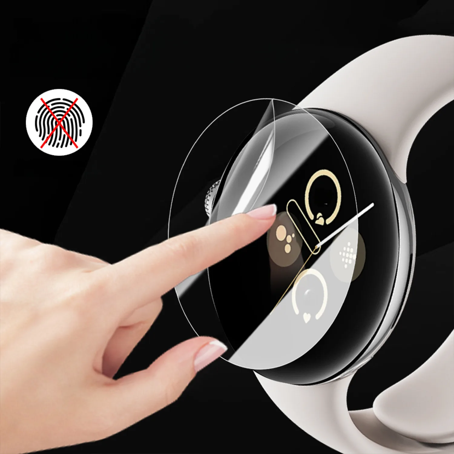 

For Google Pixel Watch4 45mm Pixel Watch 4 41mm Soft TPU Hydrogel Film Protector, HD Clear, Anti-Scratch, Impact-Resistant, Anti