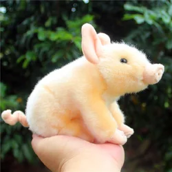 Lifelike Small Piggy Bama Miniature Pig Emulational Pet Animal Cute Stuffed Doll Soft Plush Toy Girl Boy Birthday Christmas Gift