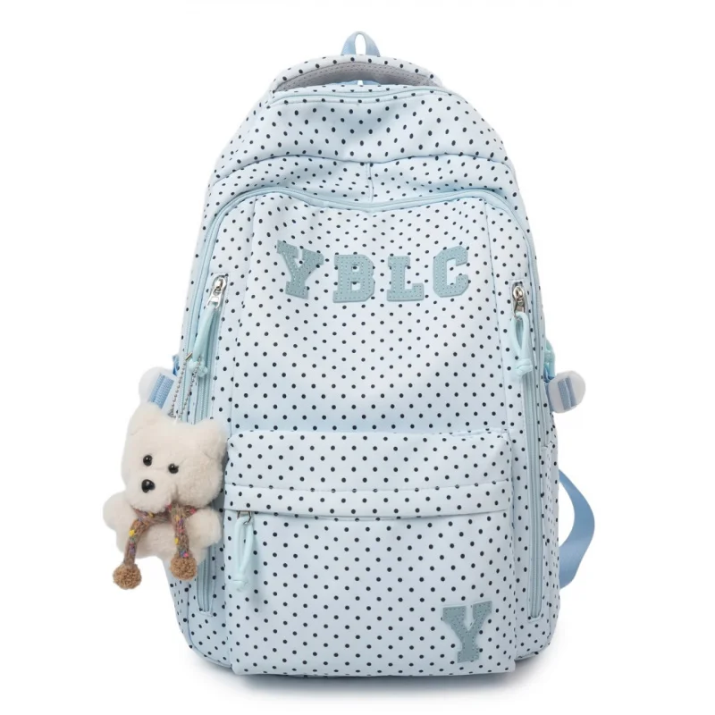 School Bag Female Junior High School Student Middle School Student Large Capacity Backpack High School Elementary School Student