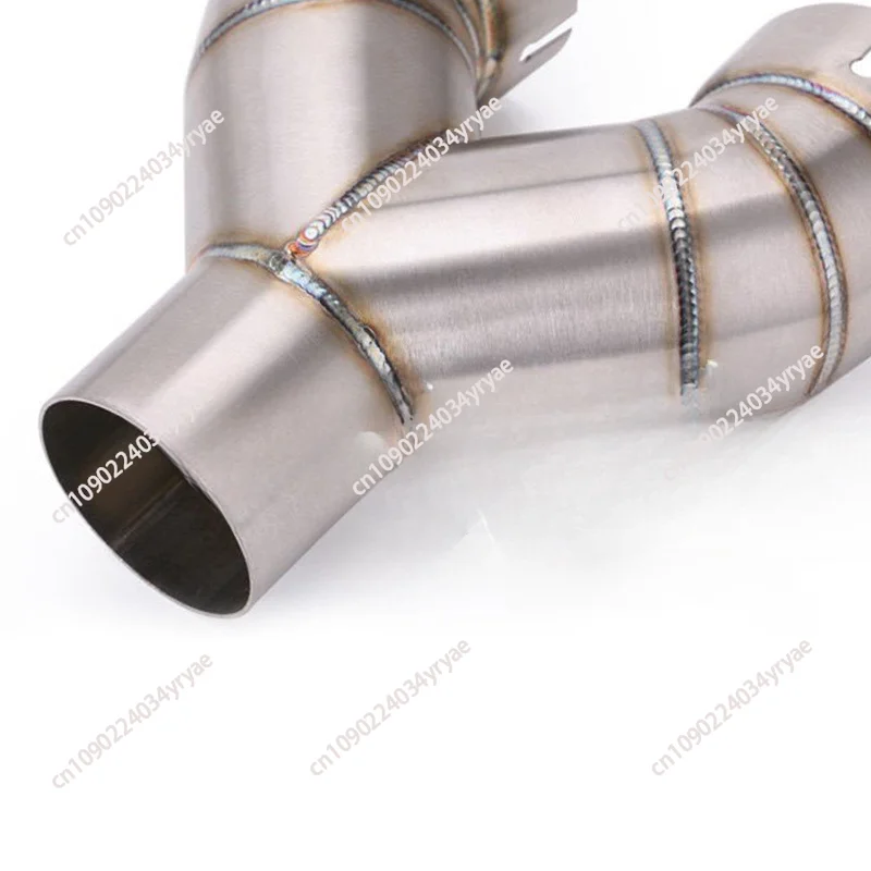 Applicable to motorcycle BMW S1000RR S1000 exhaust pipe middle section Y-type stainless steel elbow connecting pipe