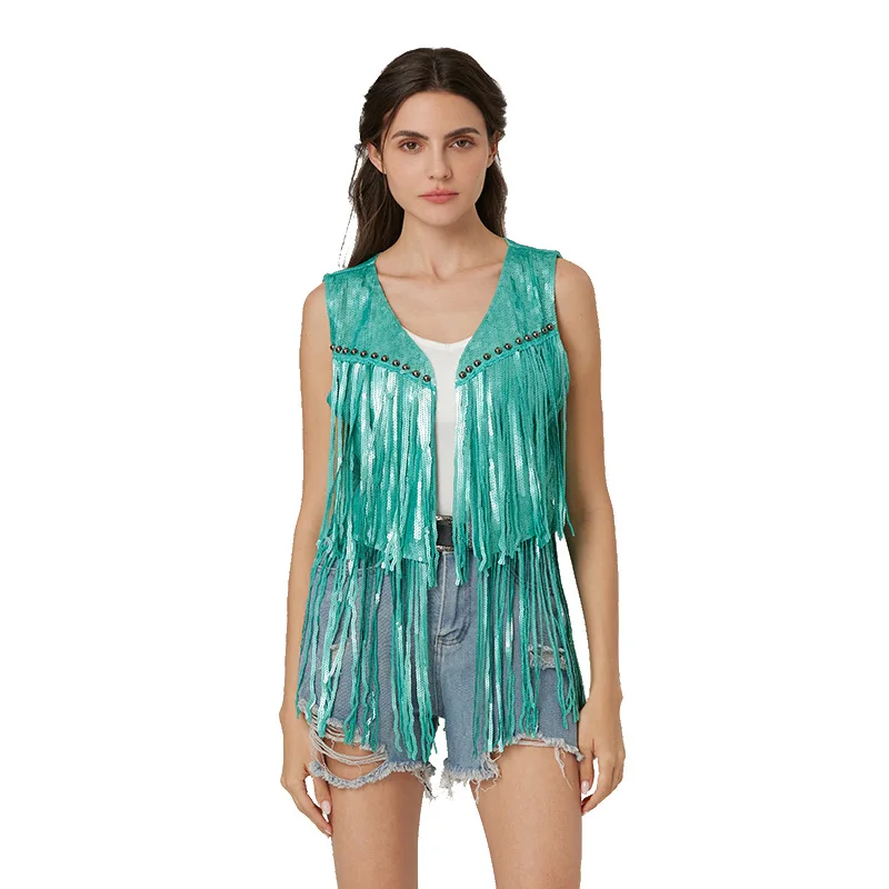 봄 여름 신상 패션 스팽글 여성 조끼 다용도 단색 여성 민소매 탑