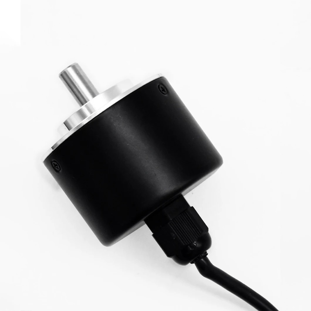 E50S8 Series Rotary Encoder DC5-24V Magneto Electric Type Incremental Rotary Encoder 8MM Solid Shaft 100~5000PPR