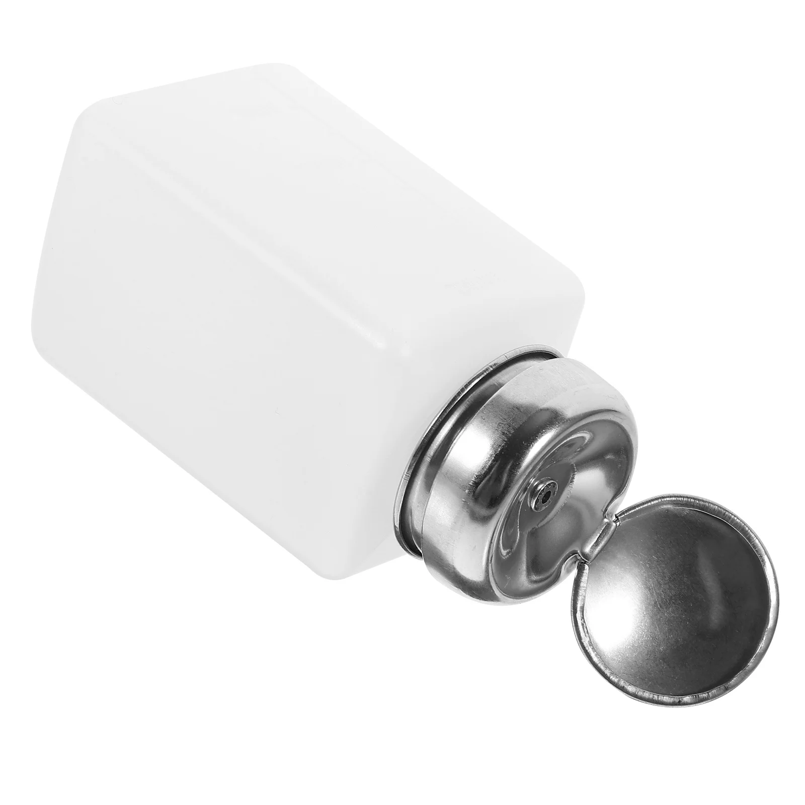 200Ml Push Down Pump Dispenser Makeup Remover Bottle Portable Leakproof Empty Containers for Travel Manicure Supplies