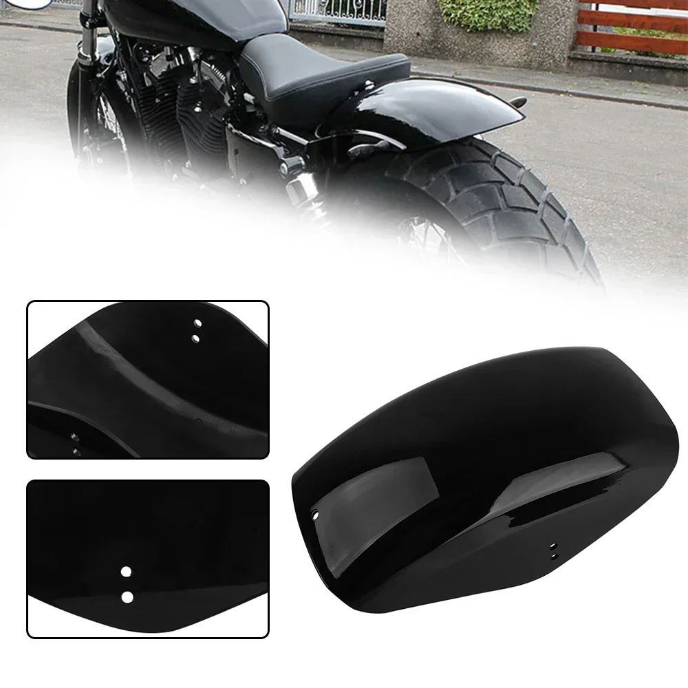 

Motorcycle Rear Fender Short Protection Mud Guard Cover Light Black Mudguard Moto Custom For Harley Sportster XL883 1200 72 48