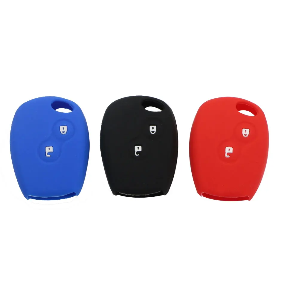 Silicone Car Key Cover for Renault Clio Scenic Megane Duster Sandero Captur Key Case Cover