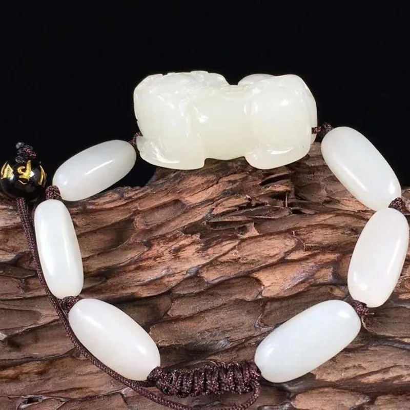 hetian-with-pixiu-men-and-women-white-jade-bracelet
