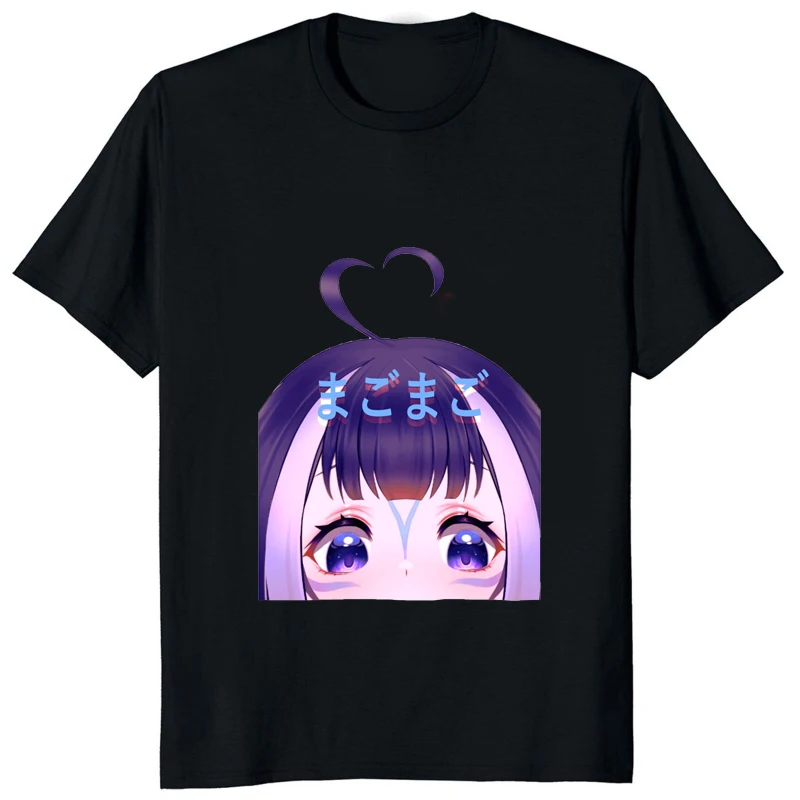 

Смешная графическая Женская Повседневная модная свободная футболка VTuber Shylily в стиле Харадзюку Otaku, свободная уличная одежда, футболки в стиле хип-хоп