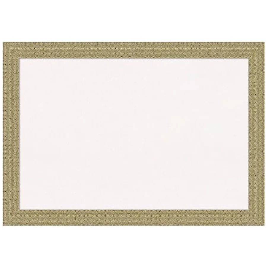 

White Cork Board for Wall 28x40 Vision Board with Gold Frame Large Corkboard Office Decor for Home Organization Casual Corkboar