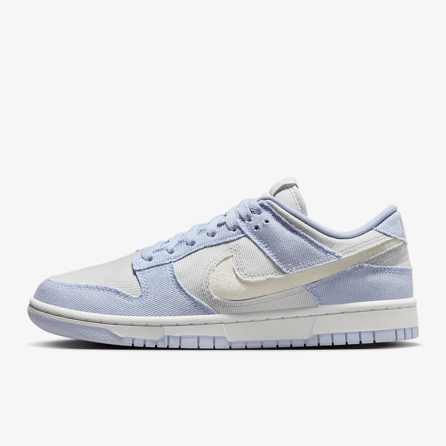 حذاء Nike Official Authentic Dunk Low للسيدات خفيف الوزن كاجوال مقاوم للاهتراء كلاسيكي HF1985-001