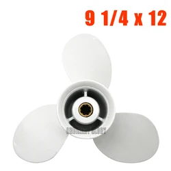 Propeller 683-45941-00-El 9 1/4 X 12 For Yamaha 9.9-15Hp Aluminum 8 Spline Teeth Boat Motor