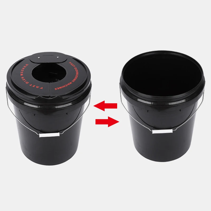 Auto Polisher Wash Bucket Polish Pad Washer No Electric Fast Disc Wash Machine Foam Buffing Pad Cleaner Wool Pad Wash Bucket
