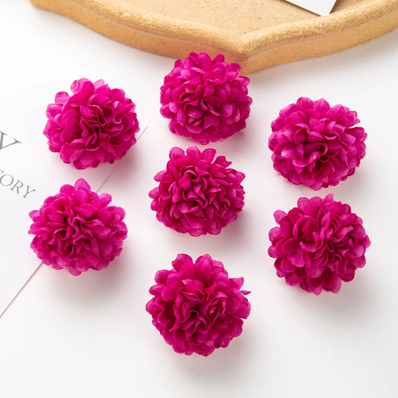 100 Stück Künstliche Hortensien Großhandel Braut Hochzeit Heim Büro Party DIY Geschenk Requisiten Dekoration Seiden-Scrapbook-Pflanzen – Detail 20