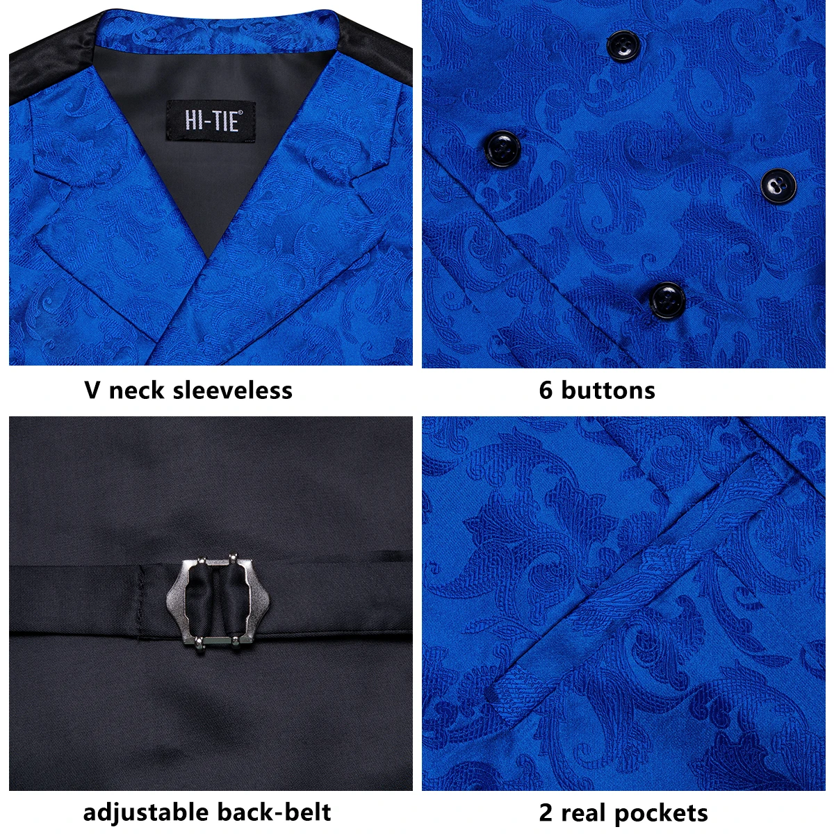 Thumbnail 4 - #2 Trending Mens Double Breasted Formal Suits Right Now