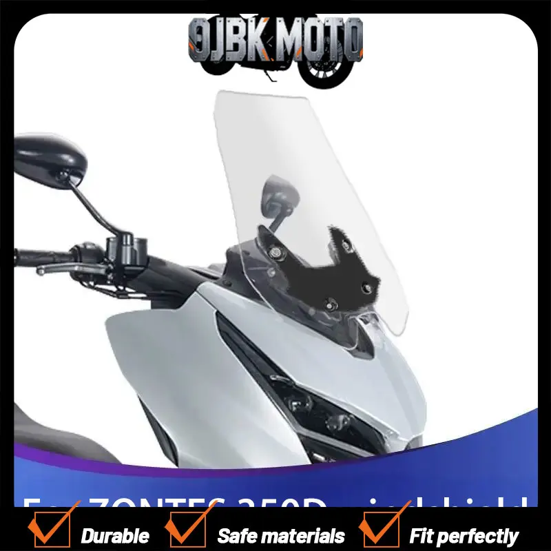 For ZONTES 350D zontes 350-D modified heightened windshield front windshield widened front windshield chest protection rain 350d