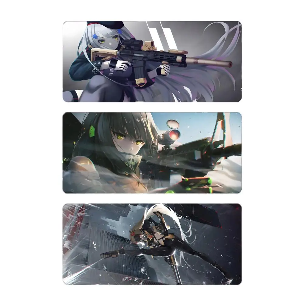 game sharp Girls Frontline HK416 Mouse Pad Mousepad Large Gaming LockEdge Thickened PC Table Desk Mat