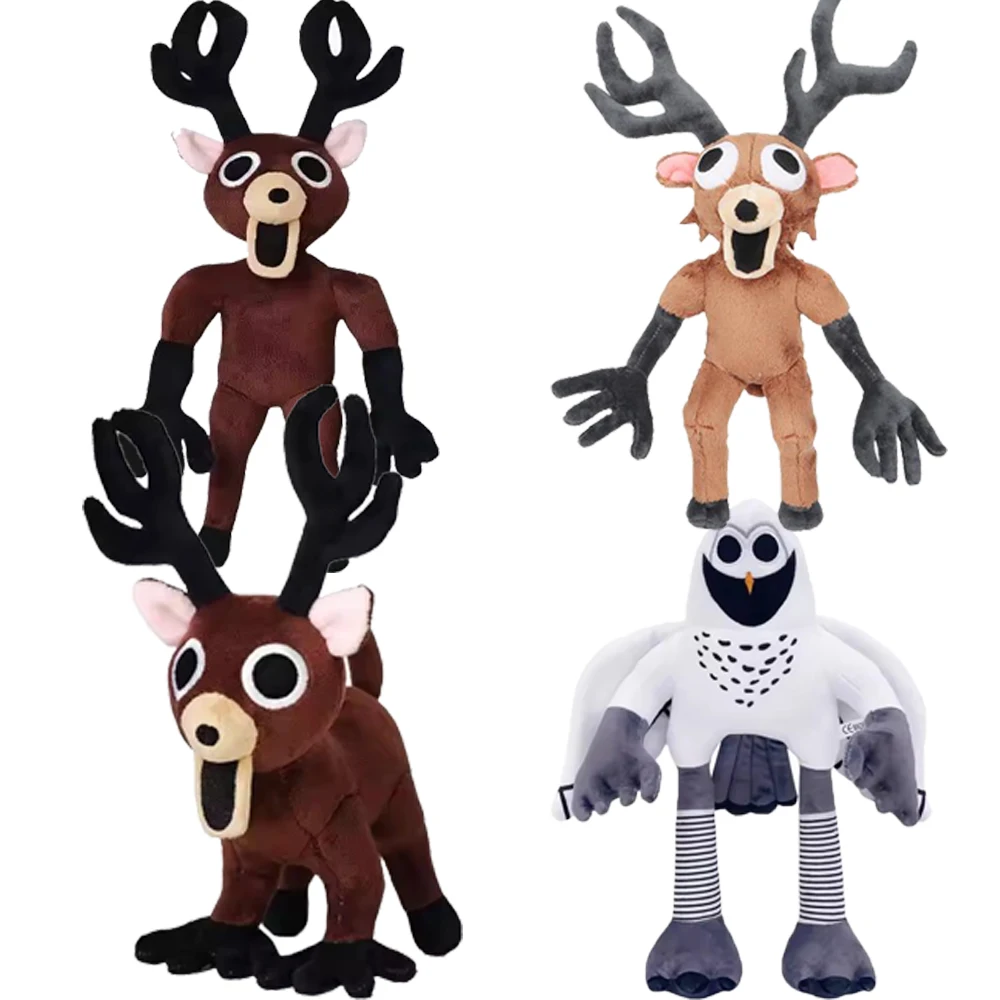 

4 стиля, 10 шт., 99 ночей, лесная сова, плюшевая игрушка из фильма, мягкая игрушка, орел, веер, подарок на день рождения, детская игрушка, подарок на Хэллоуин